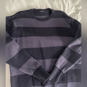 Brandy Melville purple striped sweater